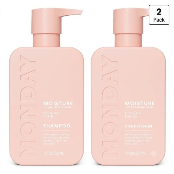 Set de Champú y Acondicionador MONDAY Haircare – Moisture