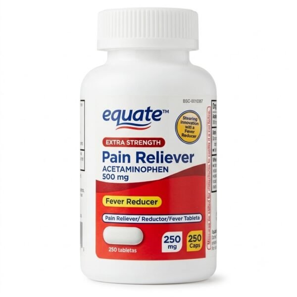Acetaminophen 500 mg.