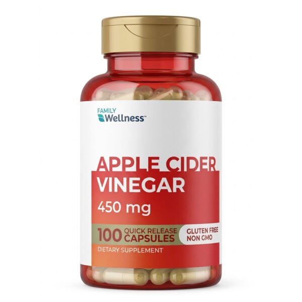 Apple Cider Vinegar 450 mg.