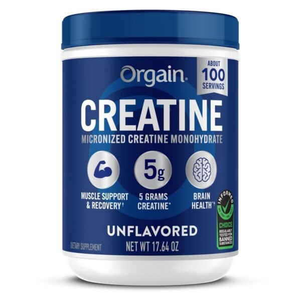 Creatine (Micronized Creatine Monohydrate).
